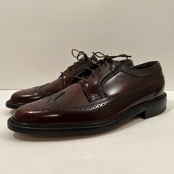 Oakwoods Vintage Deadstock Brown Wingtips Size 10.5 See description for Size - Picture 1 of 12